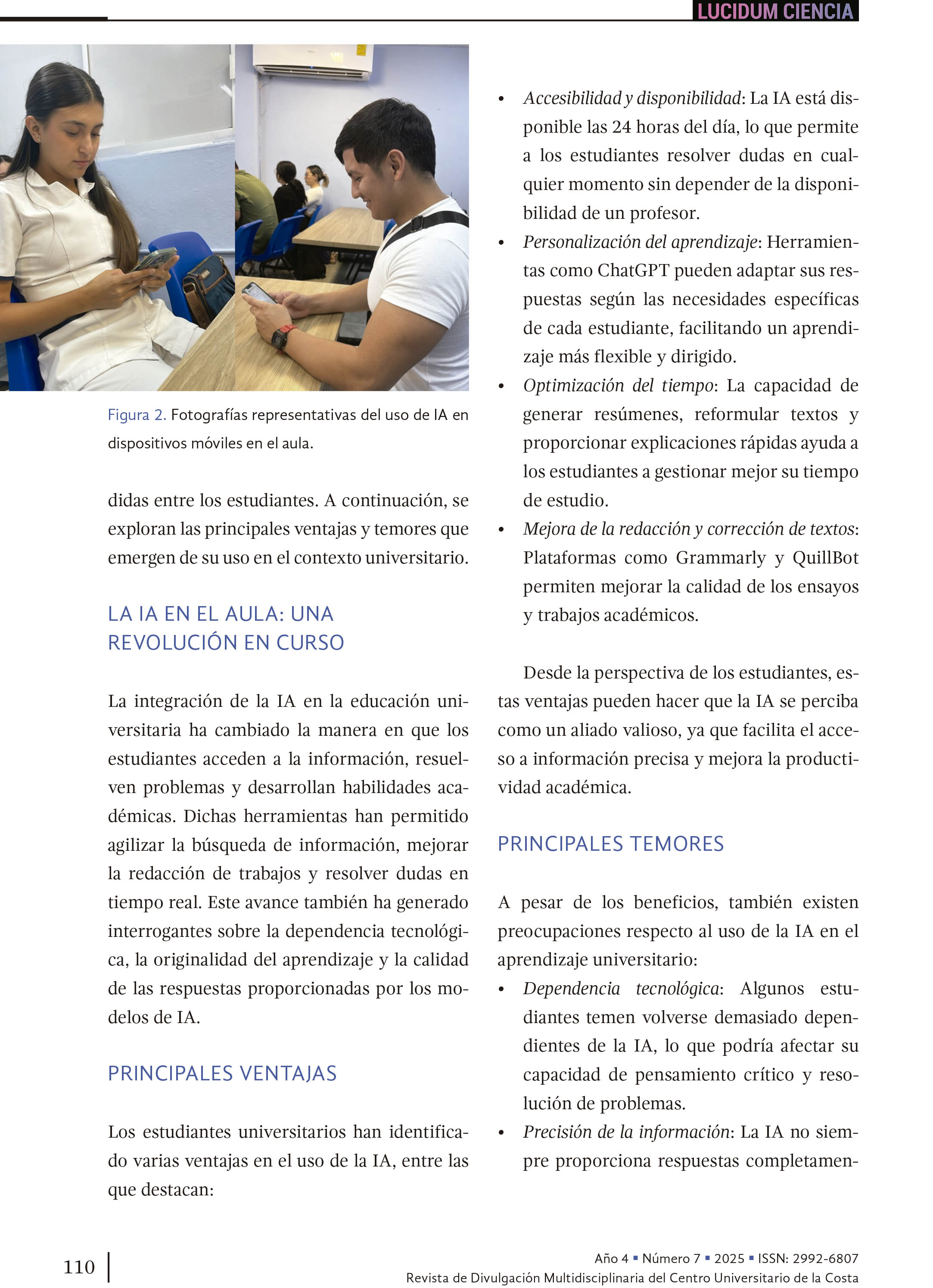 12. ¿Aliado o enemigo? La inteligencia artificial a través de los ojos de los estudiantes universitarios