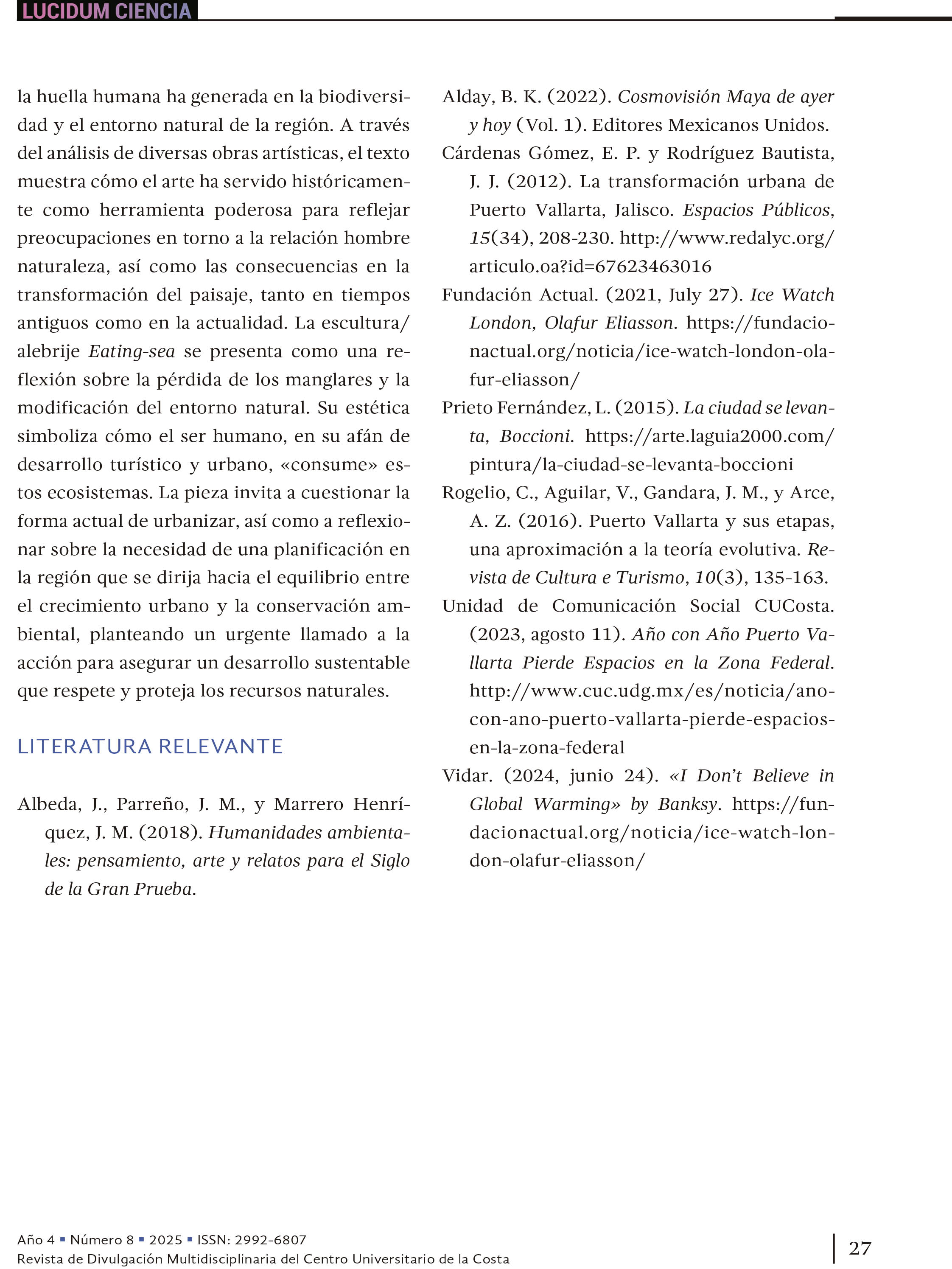 2. Eating-sea/Comiendo-mar; el arte como testigo de la relación humana con la naturaleza