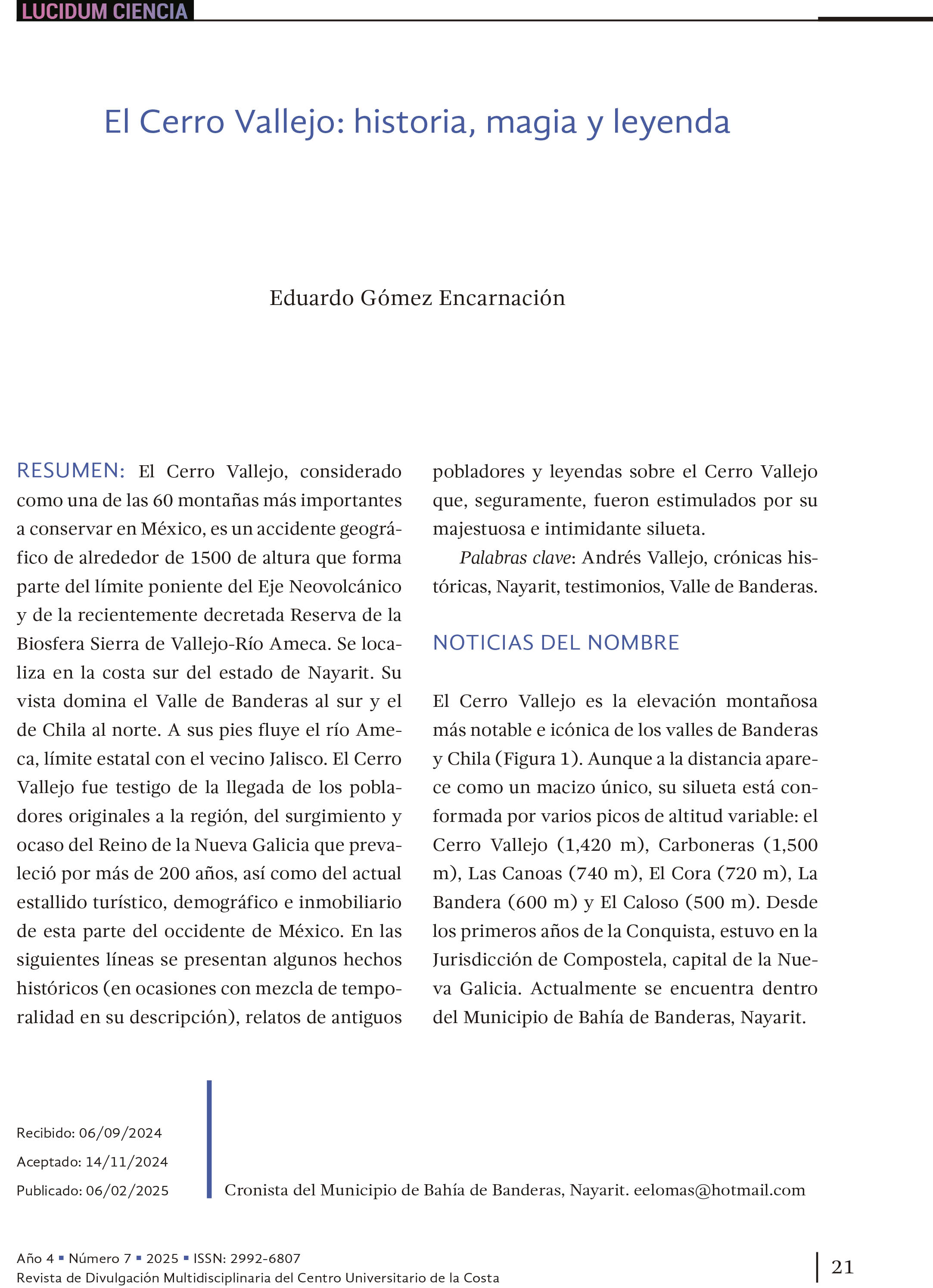 3. El Cerro Vallejo: historia, magia y leyenda