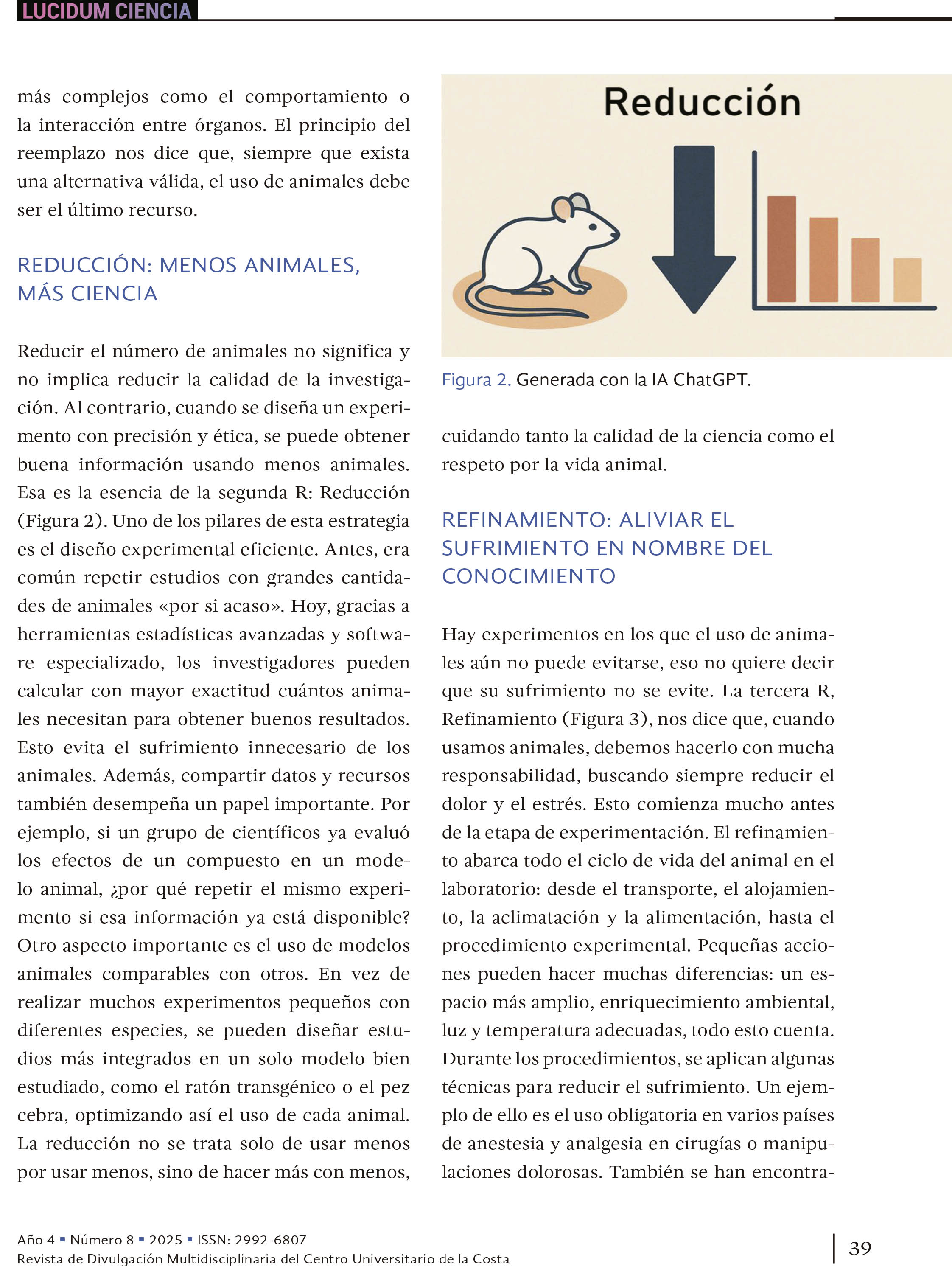 4. Ciencia con conciencia: el corazón de las 3Rs
