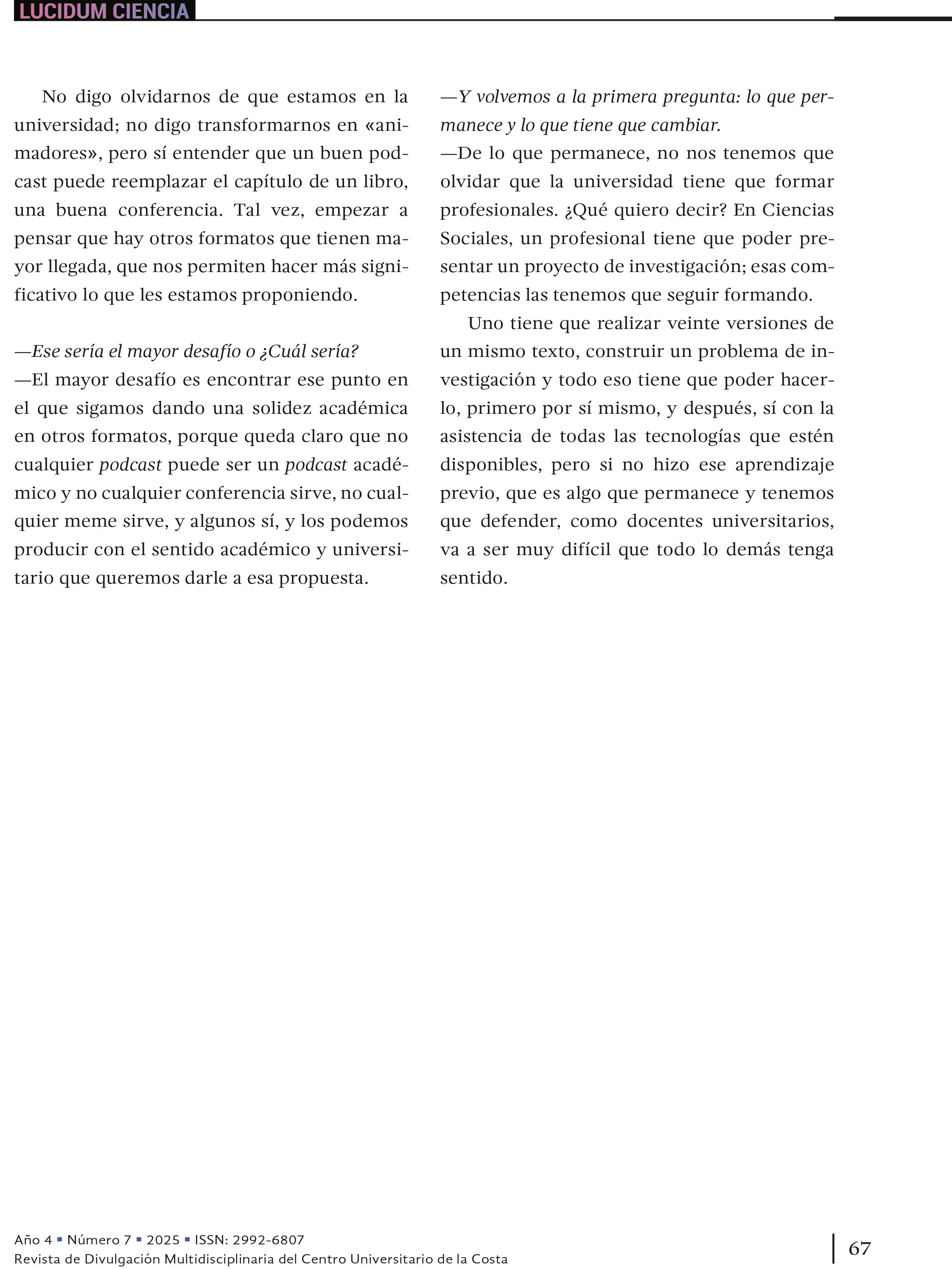 6. Entornos híbridos e inteligencia artificial (IA) en la Educación Superior. Experiencias en diálogo