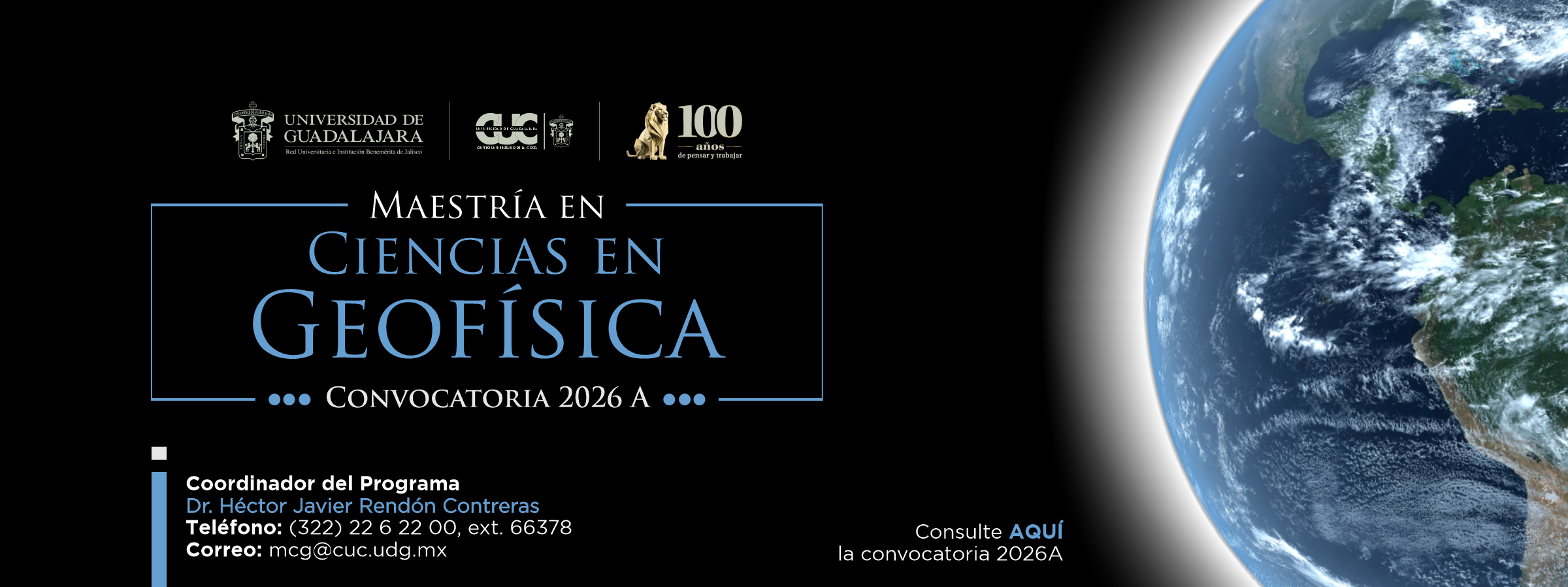 MAESTRÍA EN CIENCIA EN GEOFÍSICA