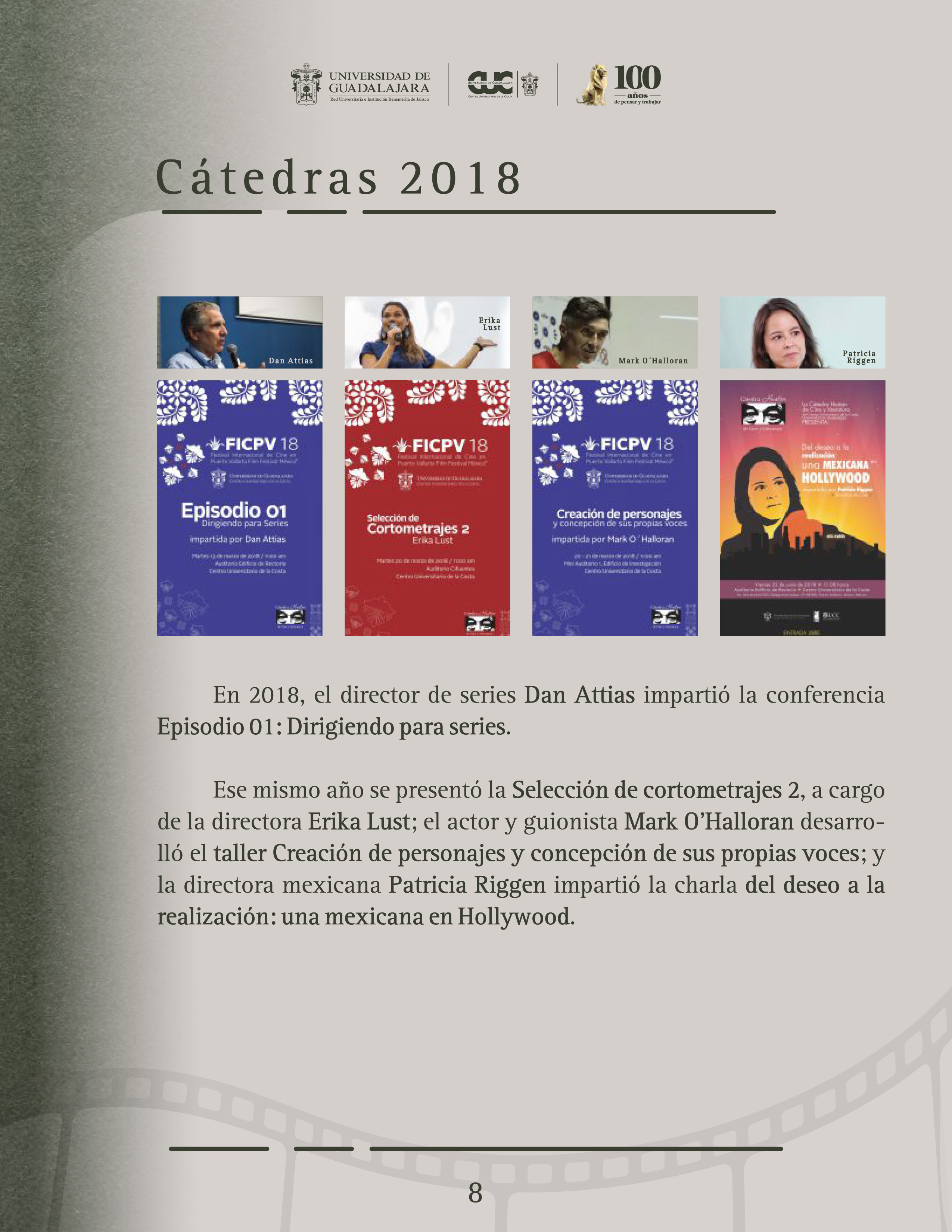 Catálogo Cátedra Huston