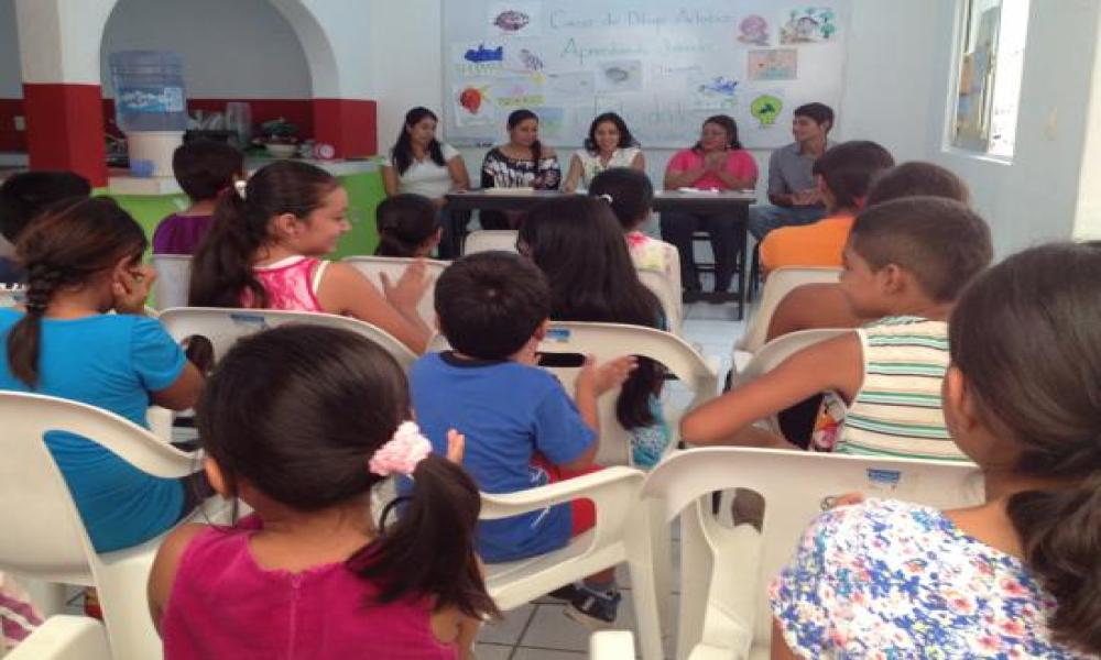 Cerca de 30 niños Beneficiados con el Curso-Taller en la Casa de Vinculación Mojoneras