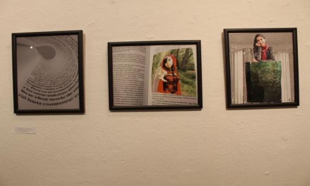 Exposición de arte en Biblioteca Los Mangos por alumnos del CUCosta