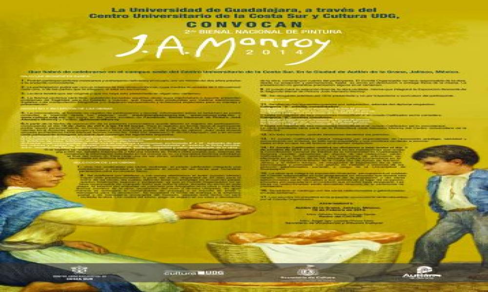 A una semana del cierre de la Convocatoria del II Bienal Nacional de Pintura José Atanasio Monroy, el Centro Universitario de la Costa Sur (CUCSur), con el apoyo del Centro Universitario de la Costa (CUCosta), llevó a cabo una rueda de prensa con el objetivo de informar a la comunidad de pintores de Puerto Vallarta sobre el cierre de registro.  El evento se llevó a cabo en el restaurante River Café de Puerto Vallarta a las 9:00 horas, contando con la asistencia de pintores de la ciudad y medios de comunicac