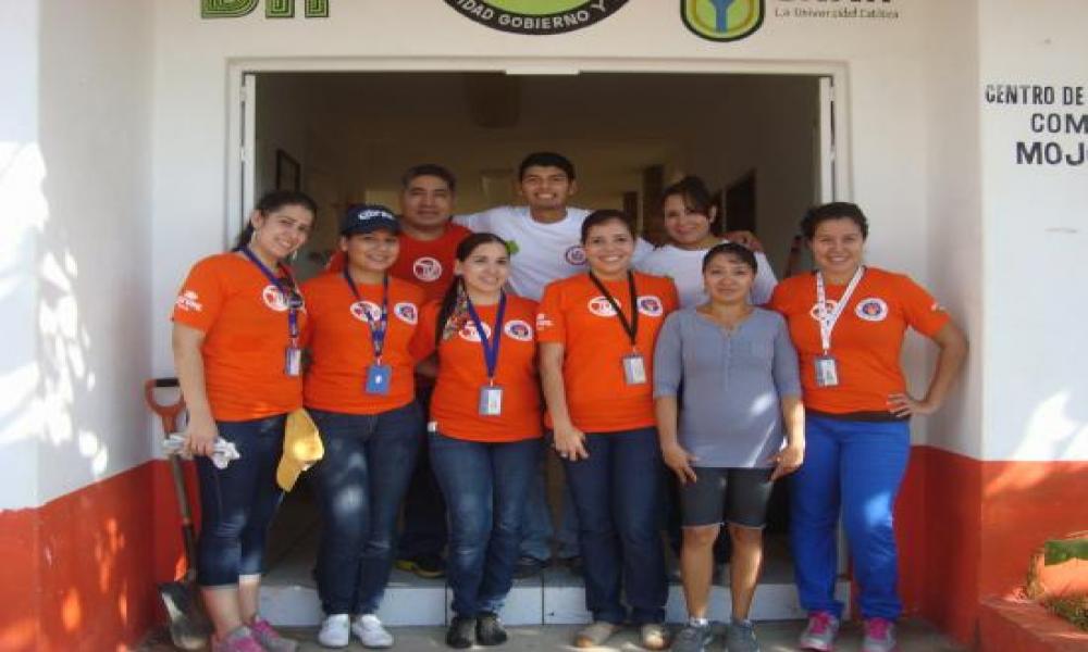 Primer campaña de limpieza de la Casa de Vinculación Mojoneras