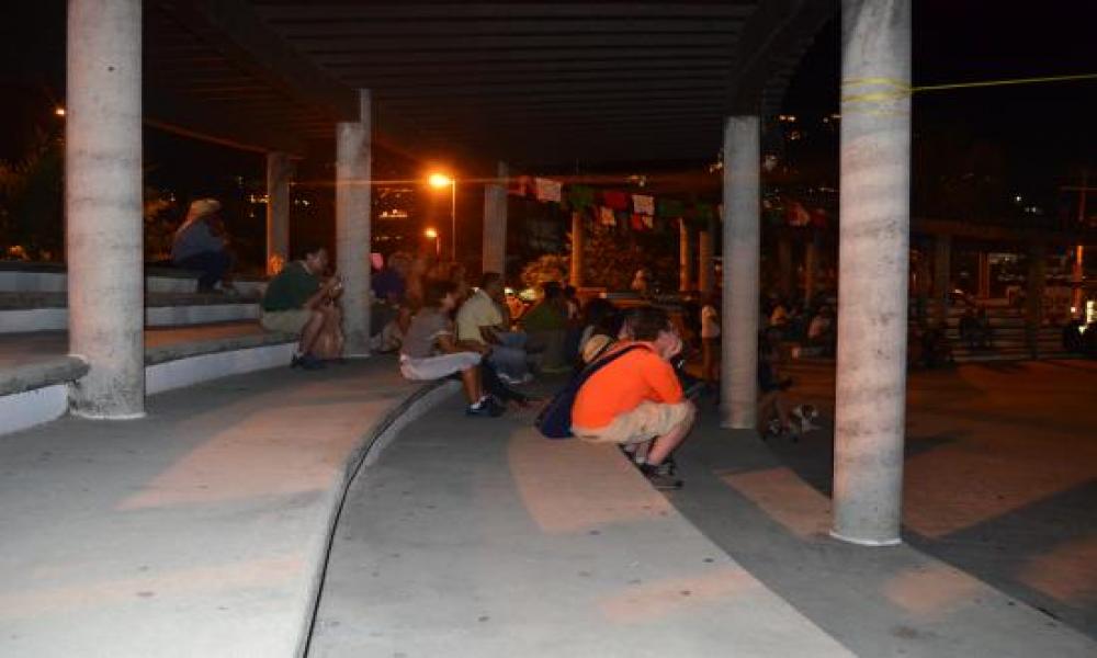 Proyección “Al otro lado del Paraíso” del 15° FICPV en Plaza Lázaro Cárdenas