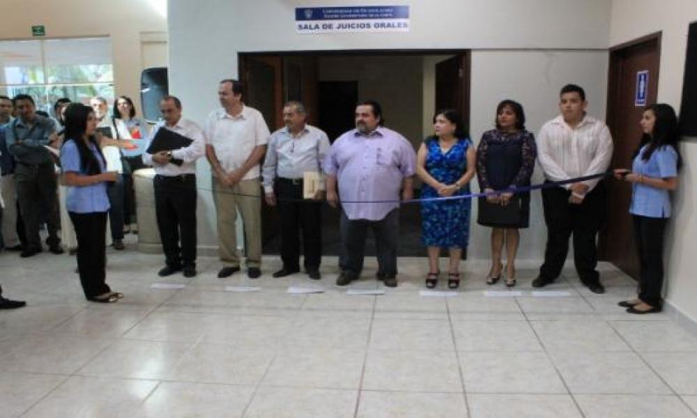 Inauguran Sala de Juicios Orales en CUCosta