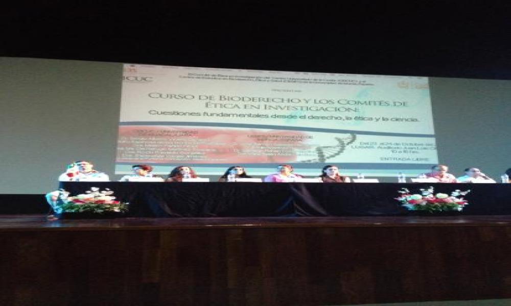 CUCosta realiza curso de Bioderecho y los Comités de Ética en Investigación