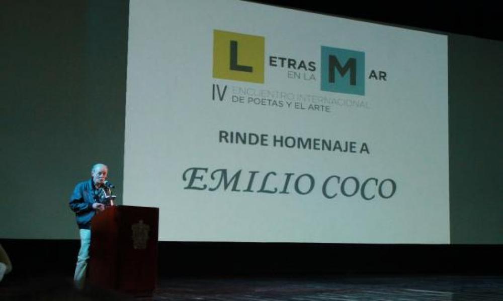 Letras en la Mar: Homenaje a Emilio Coco