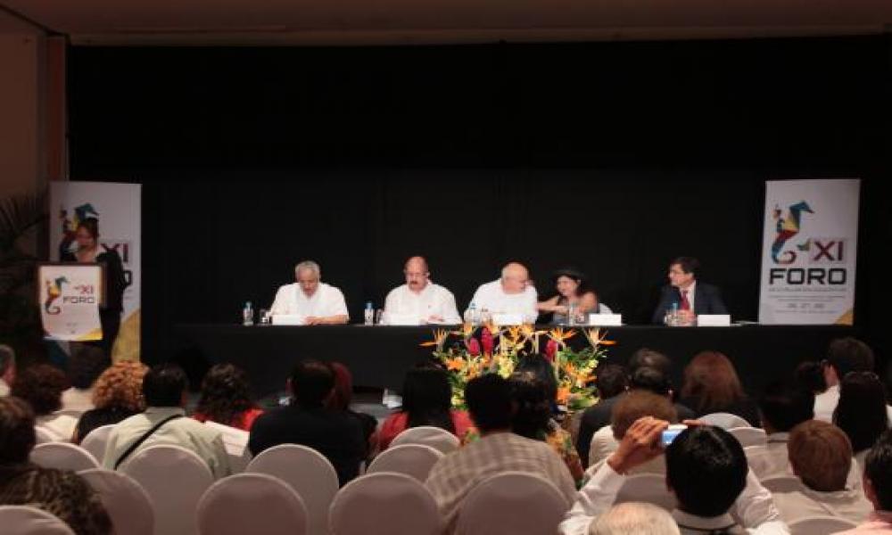 Inauguración del XI Foro de Evaluación Educativa en Puerto Vallarta