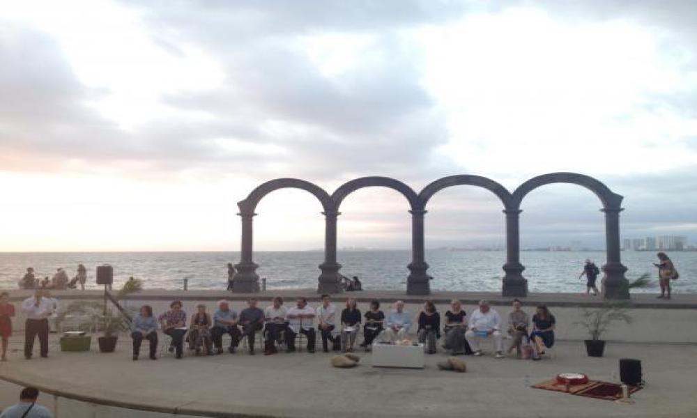 Rector del CUCosta presente en la inauguración de Letras en la Mar