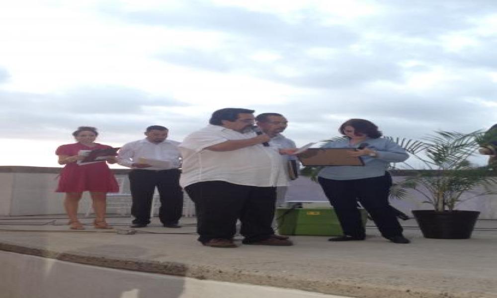 Rector del CUCosta presente en la inauguración de Letras en la Mar