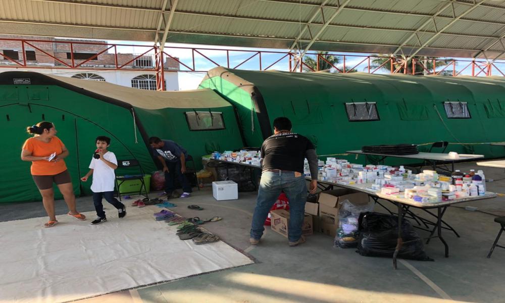 Llevan brigada a Tuxpan, Nayarit