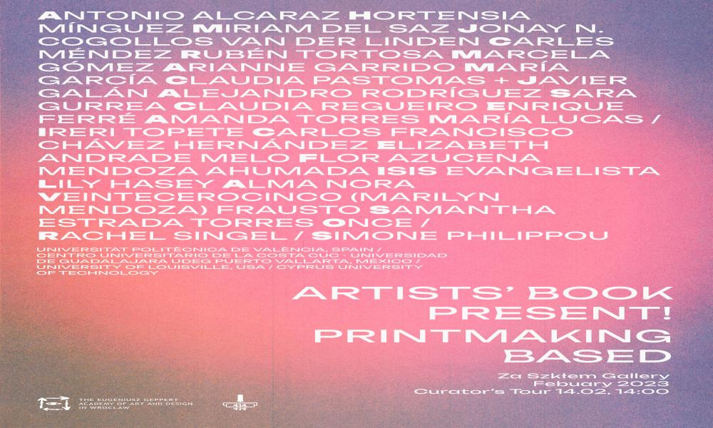 Estudiantes de CUCosta exhiben estampas de arte en Polonia