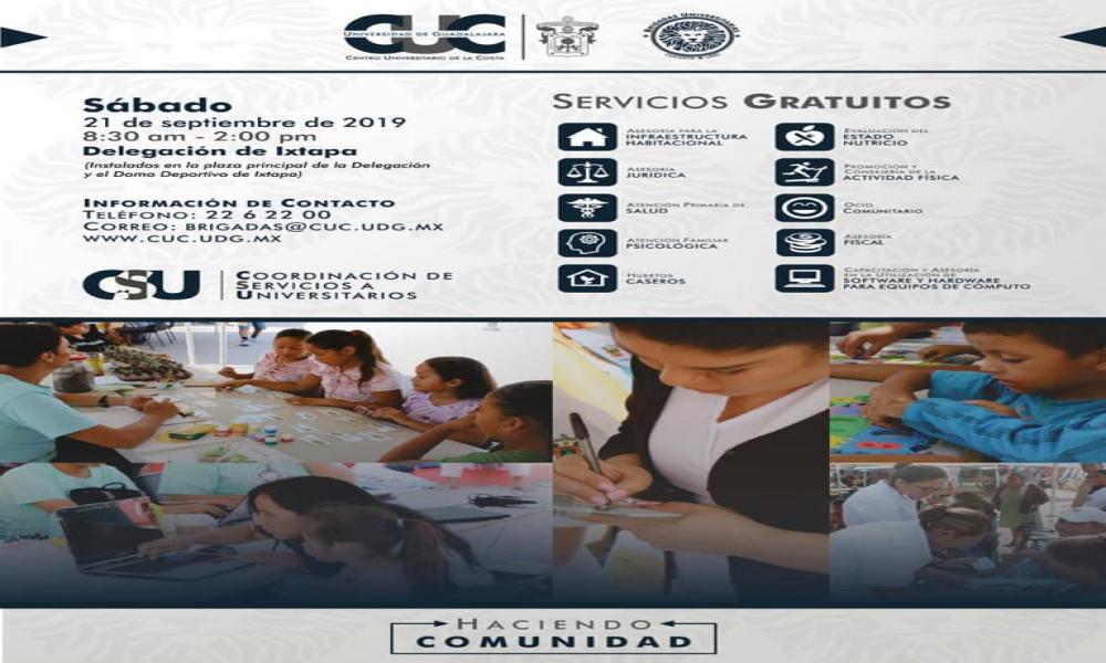 Invitación a la 1ra Jornada Brigadas Universitarias del CUCosta