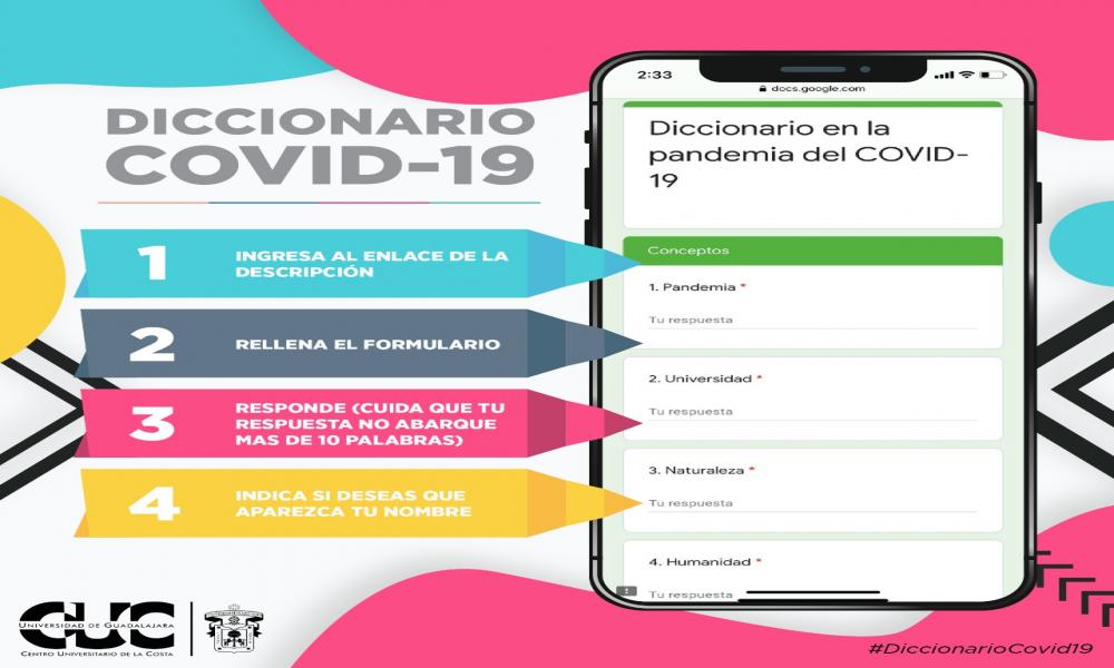 Convocan a elaborar diccionario en la pandemia del COVID-19