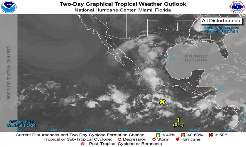 Se pronostican lluvias en Jalisco y Nayarit
