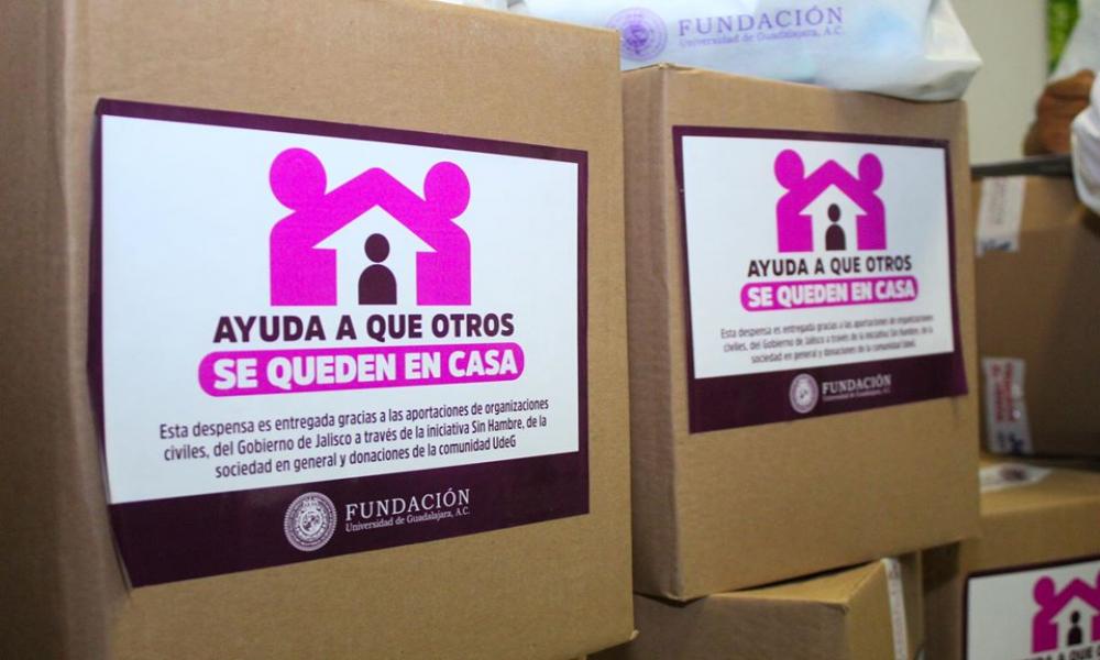 Estudiantes de bachillerato y licenciatura de la UdeG que requieran una despensa pueden solicitarla vía “call center”