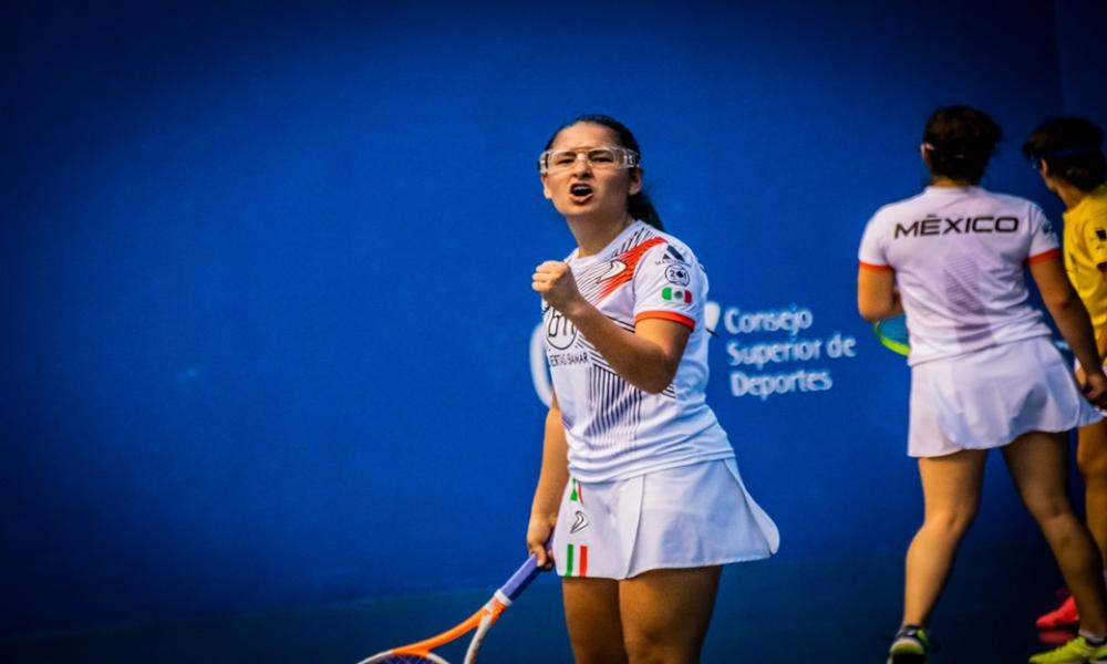 Marifer Noriega y Ximena Plácito Campeonas Mundiales Frontenis Categoría Sub-22