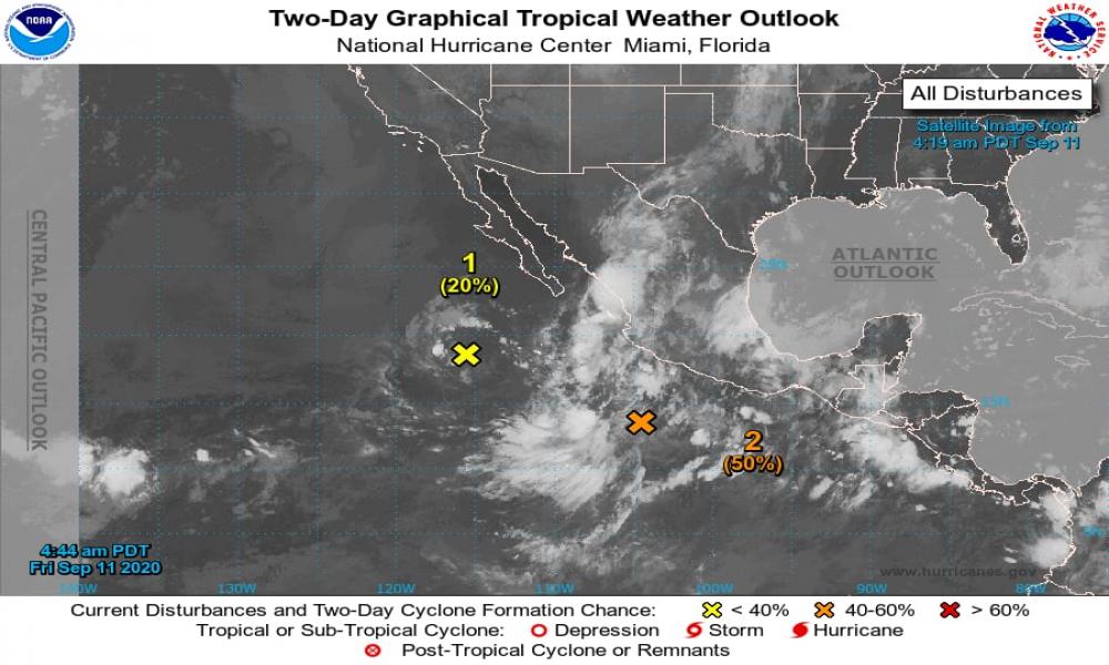 Se forma ciclón frente a Cabo Corrientes
