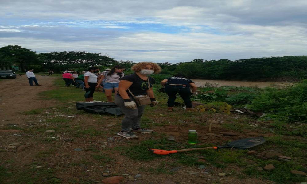 Inicia la reforestación en la ribera del Río Pitillal