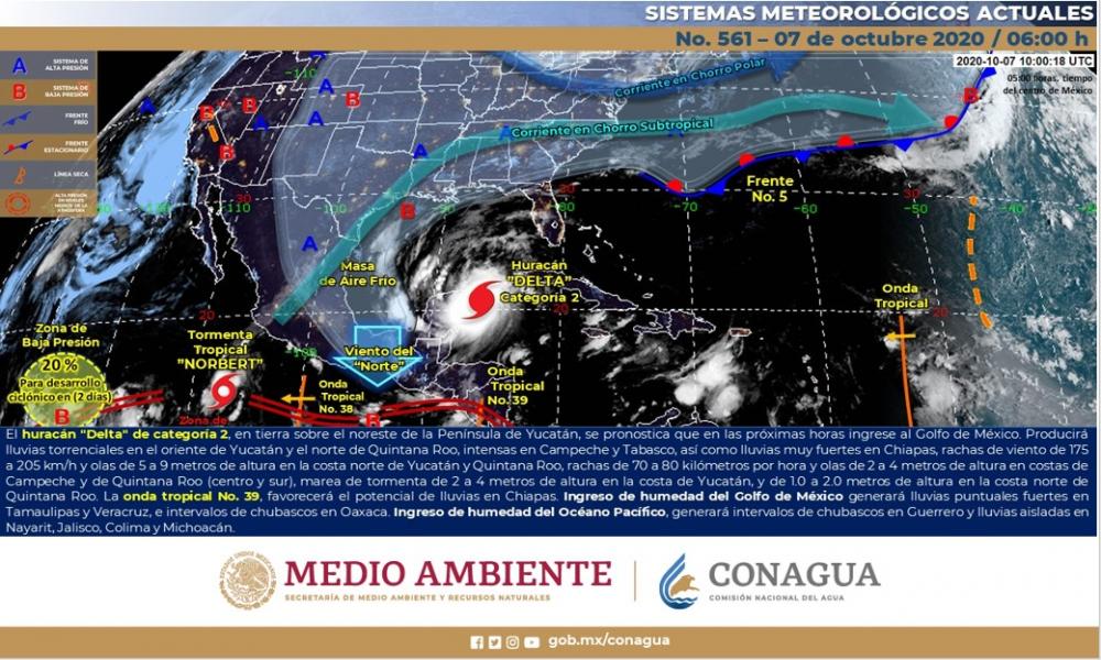 Se aleja de las costas de Jalisco la tormenta tropical Robert