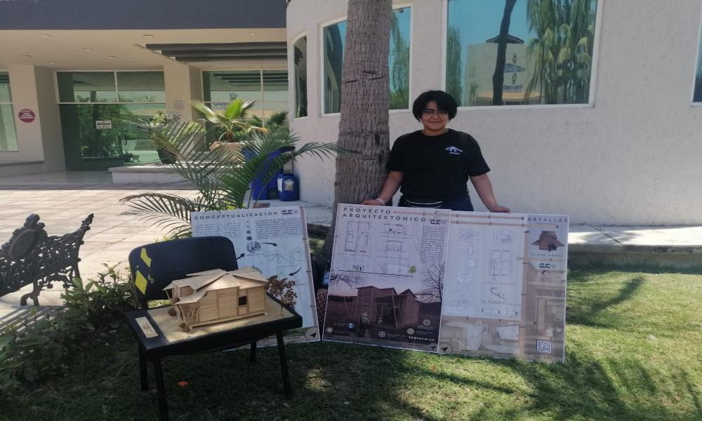Exponen alumnos de Arquitectura proyectos presentados concursos