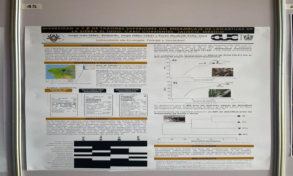 Participa CUCosta en VIII Congreso Mexicano de Ecología