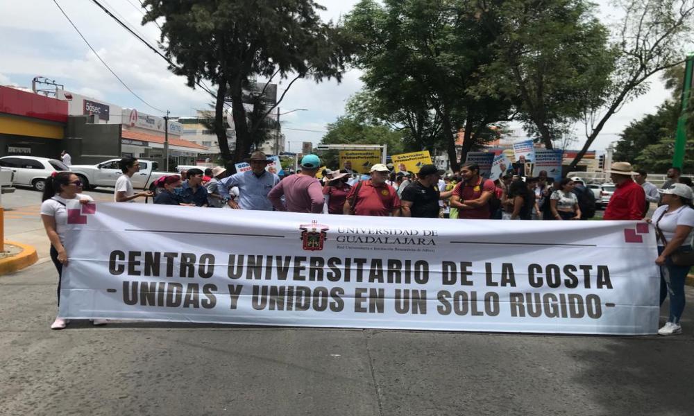 CUCosta marcha en defensa de la educación, la salud y el medio ambiente