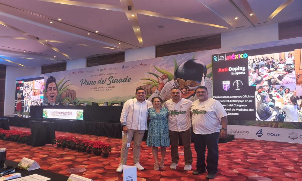 Estudiantes de la Lic. en Cultura Física y Deportes participaron como staff en sesión ordinaria de SINADE