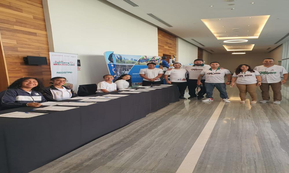 Estudiantes de la Lic. en Cultura Física y Deportes participaron como staff en sesión ordinaria de SINADE