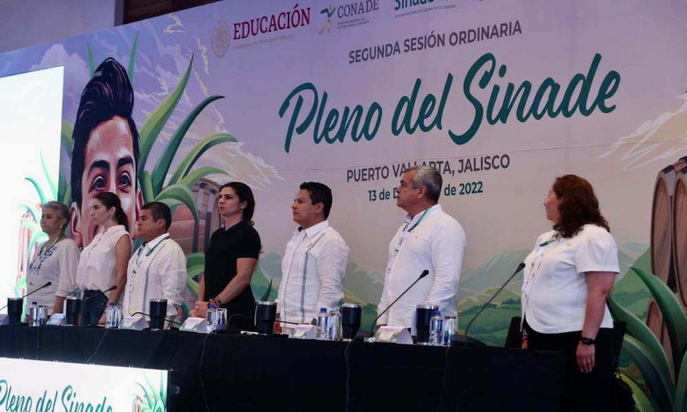 Estudiantes de la Lic. en Cultura Física y Deportes participaron como staff en sesión ordinaria de SINADE