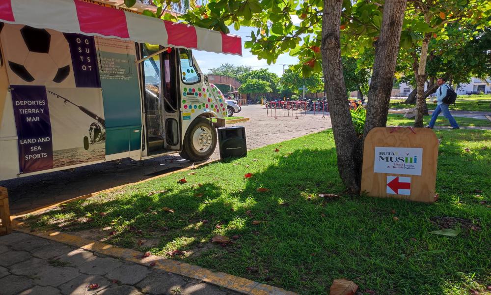 El museo móvil “Ruta Mushi” estuvo en CUCosta