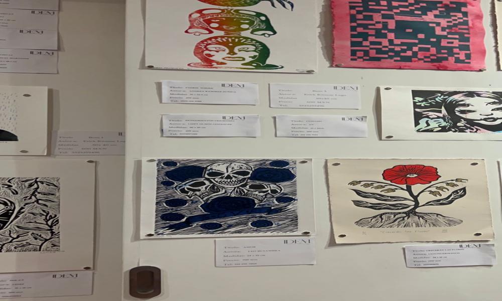 Presentan exposición de estampas colectivas a través de ÍDEM