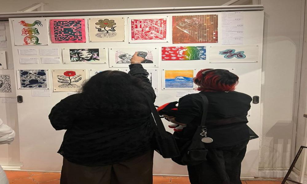 Presentan exposición de estampas colectivas a través de ÍDEM