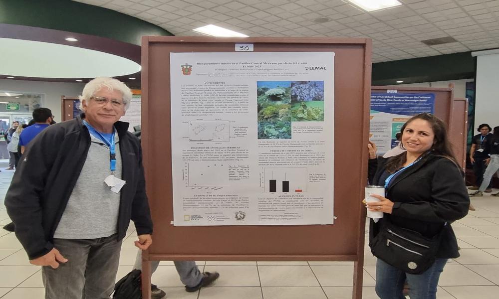 Resalta participación de Investigadores y estudiantes en Congresos de Arrecifes Coralinos