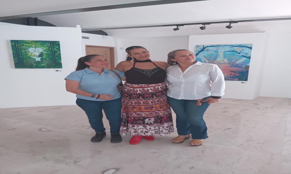 Busca egresada de Artes Visuales titularse con exposición “Místico y Salvaje”