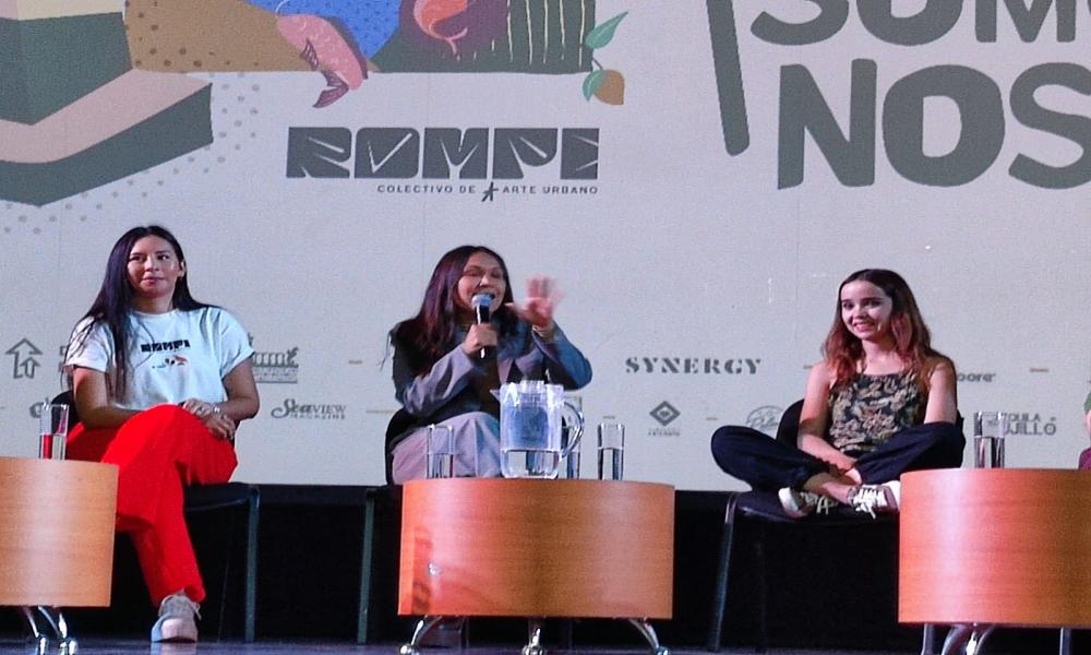 Comparten con universitarios la experiencia del Arte Urbano y su propósito en la ciudad