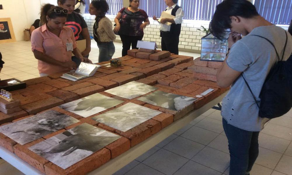 Plasman estudiantes de Artes Visuales talento y creatividad en exposición plástica