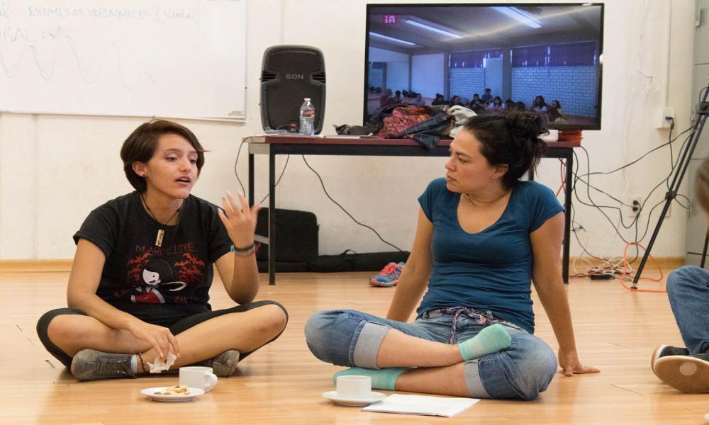 Inicia taller de actuación impartido por Giovanna Zacarías