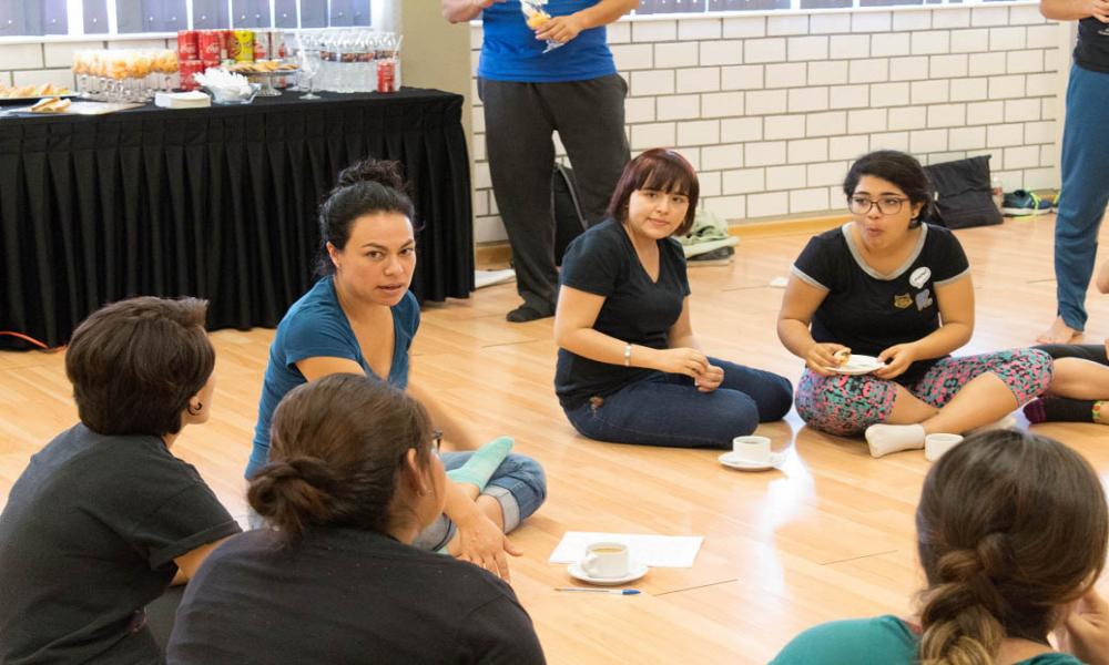 Inicia taller de actuación impartido por Giovanna Zacarías