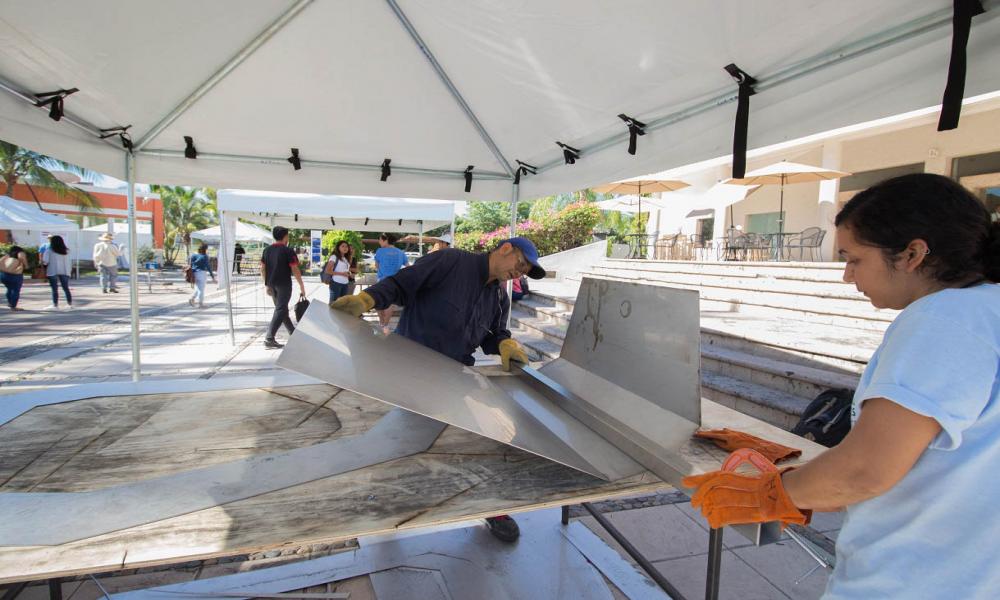 Invitan a ciudadanía a presenciar Foro Internacional de Escultores