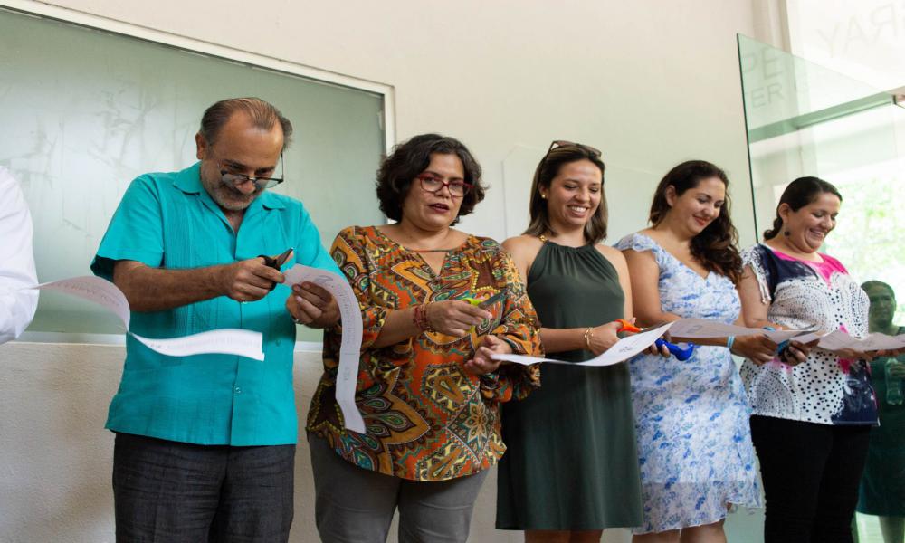 Inauguran exposiciones plásticas “En el ojo del tiempo” y “Presión MX” en el Museo de arte Peter Gray