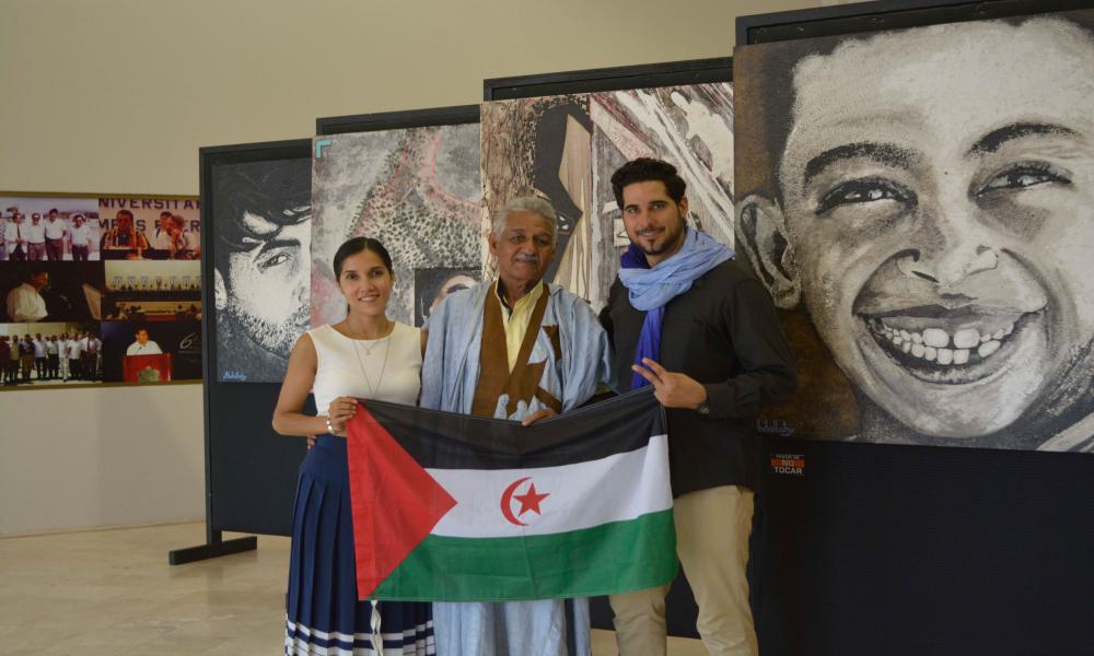 Inauguran exposición pictórica del artista plástico “Abdallahy”