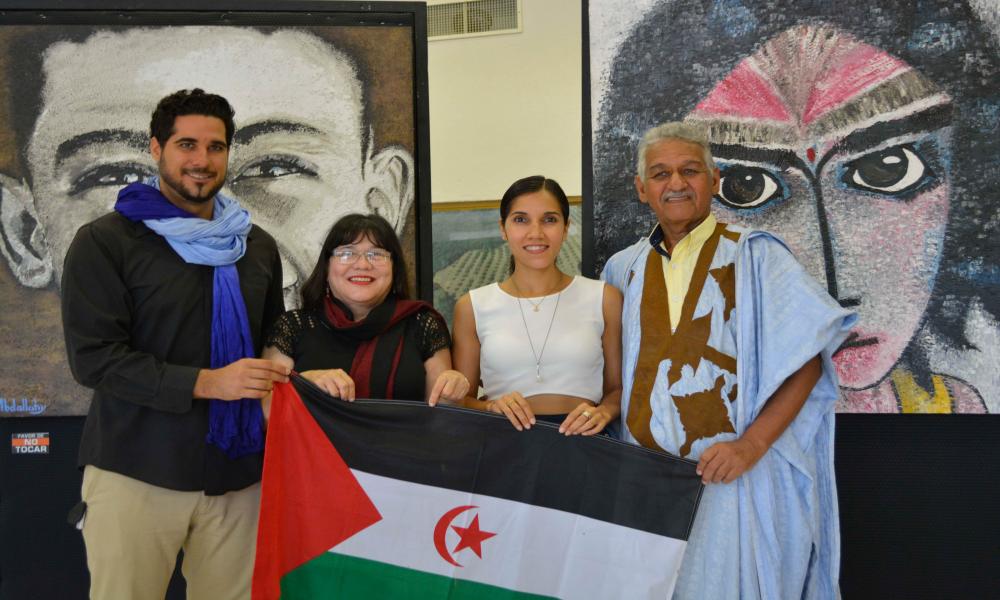 Inauguran exposición pictórica del artista plástico “Abdallahy”