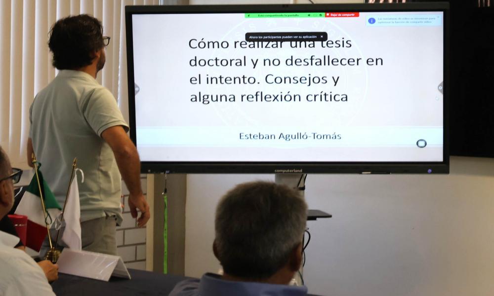 Inició el “V Coloquio Multidisciplinar de Posgrados 2024-B”