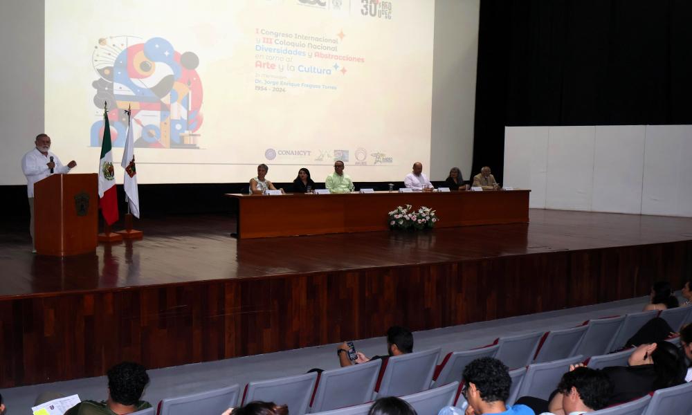 Inicia el 1er. Congreso Internacional y III Coloquio Nacional Diversidades y Abstracciones en Torno al Arte y la Cultura