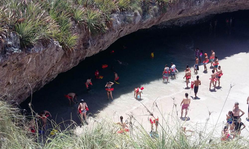 Cambio climático incide en cierre de Islas Marietas investigador